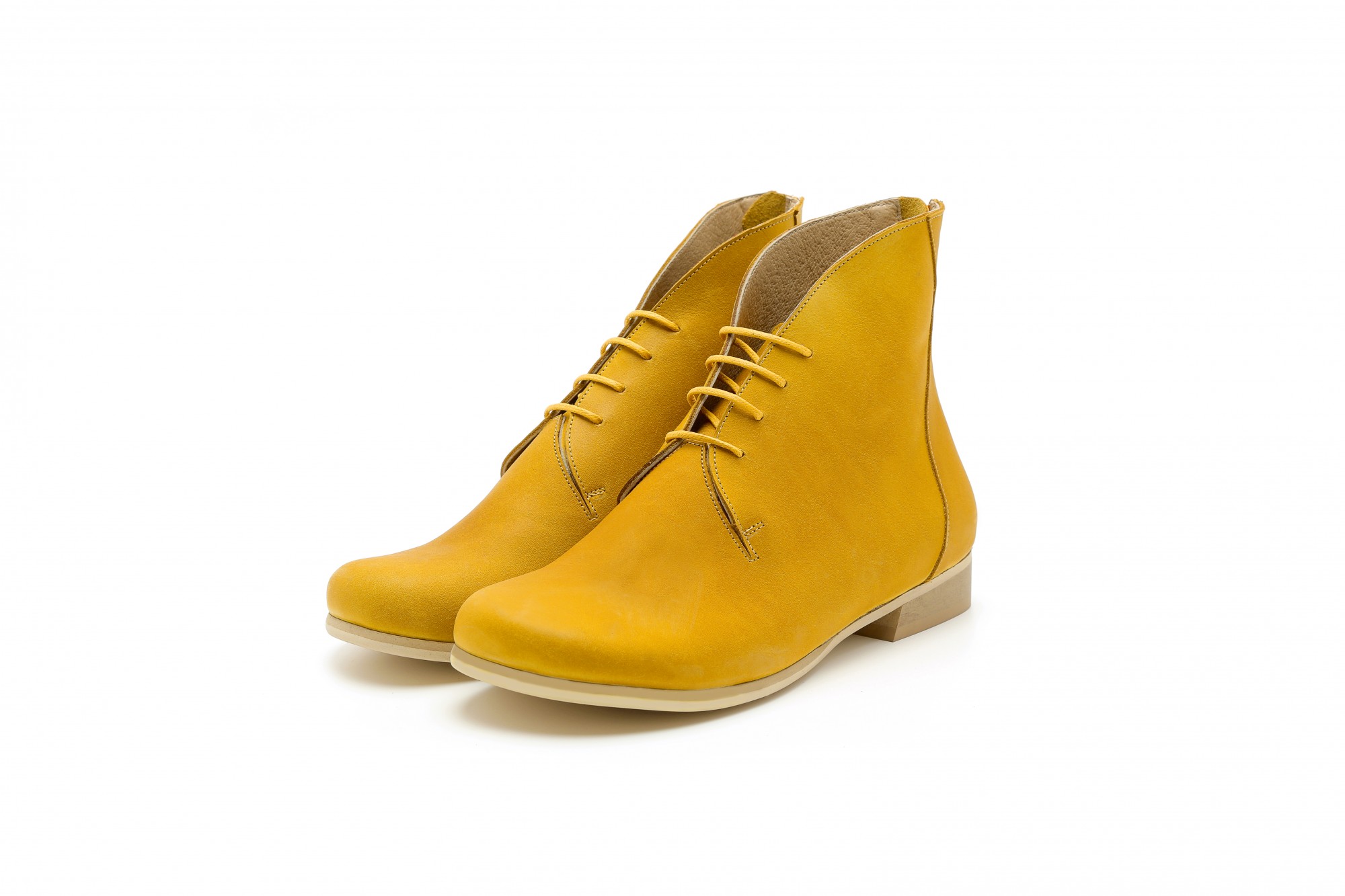 yellow booties