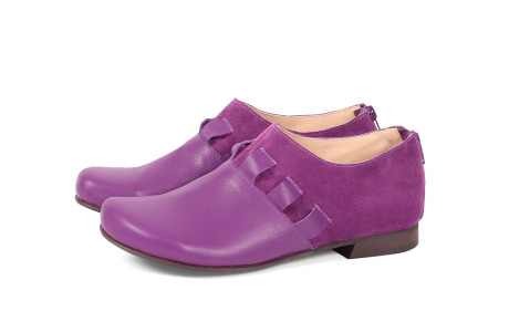 Flat zip women's shoes